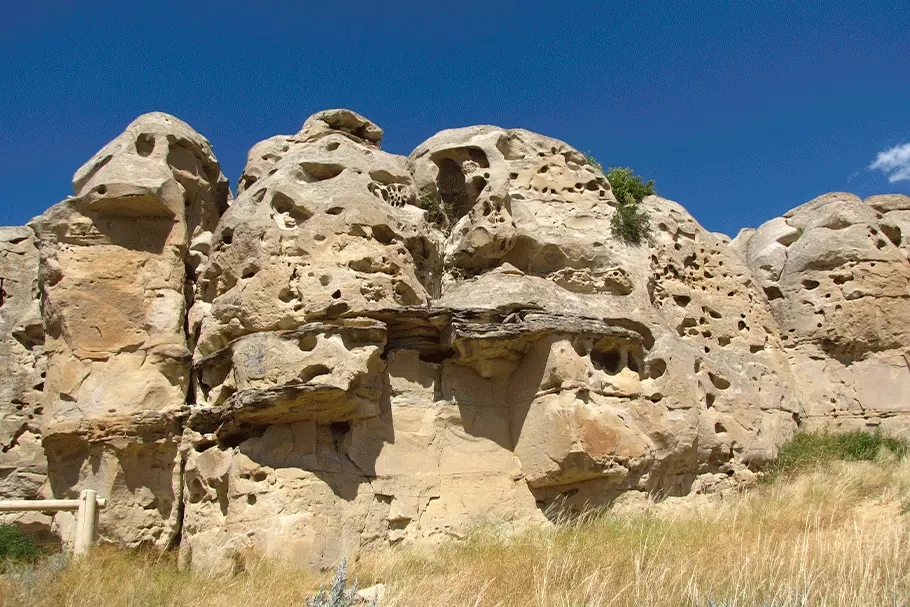 best provincial parks in Saskatchewan writing on walls